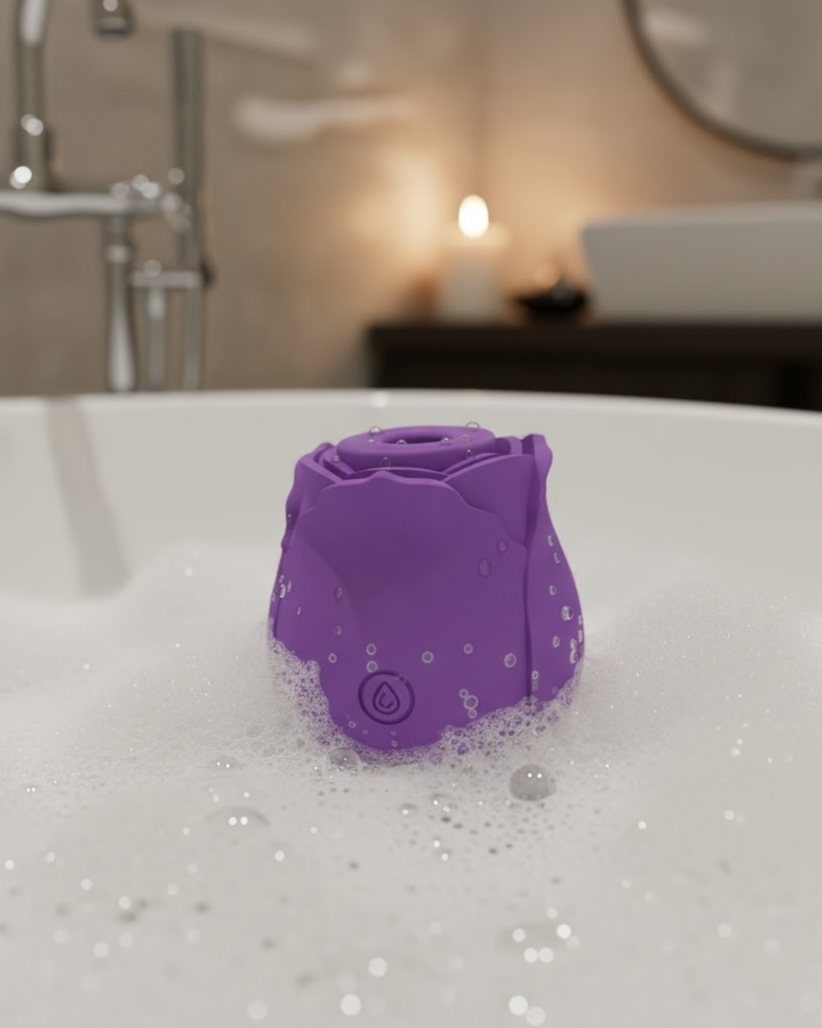 Estimulador De Ondas De Ar Roxo - Mia Rose