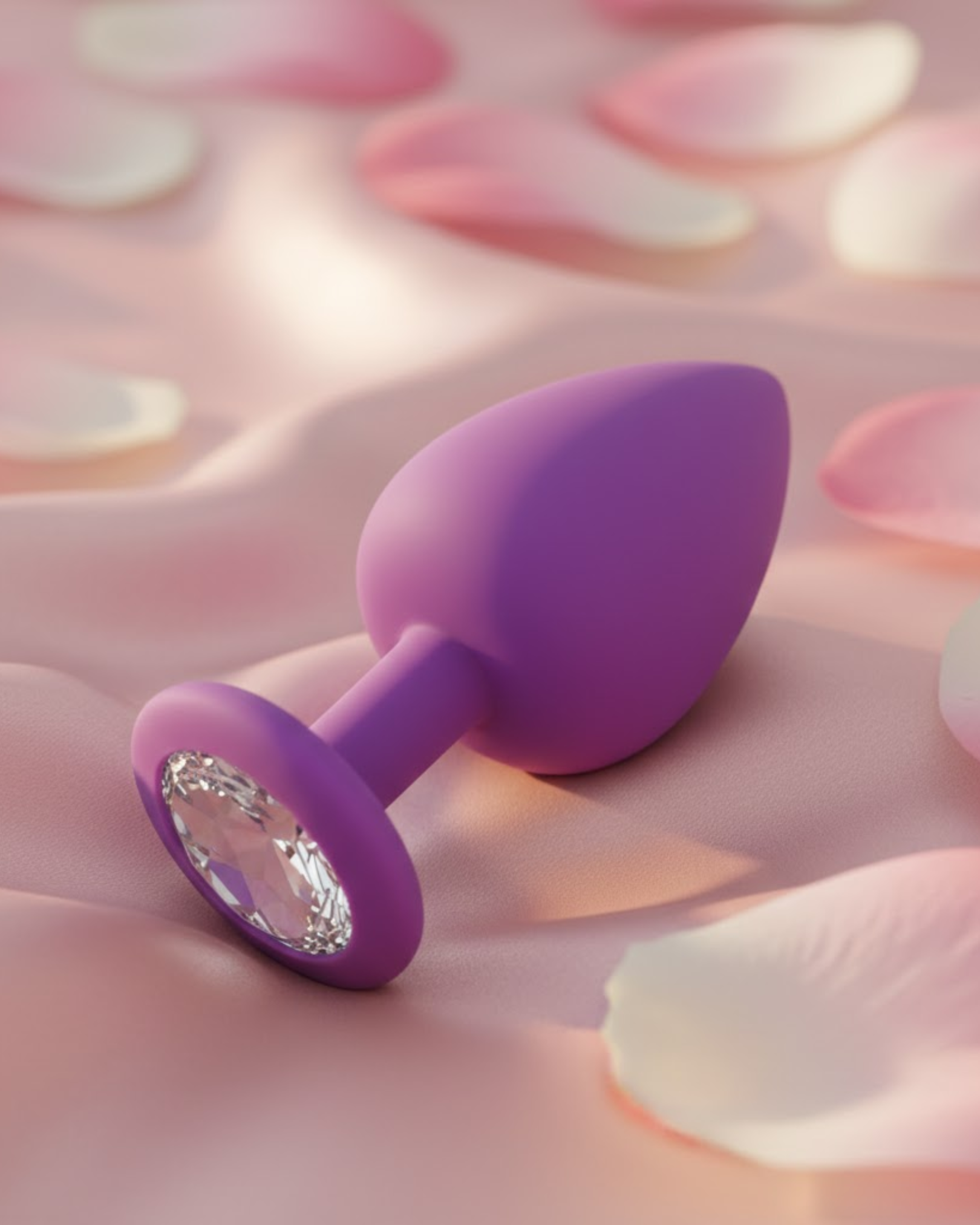 Plug Anal Shelki Roxo - Intense