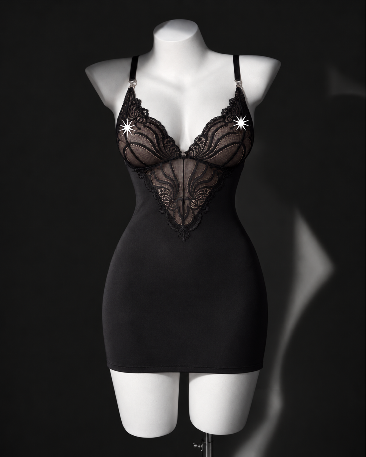 Chemise & Thong 828-CHE-1 - OBSESSIVE