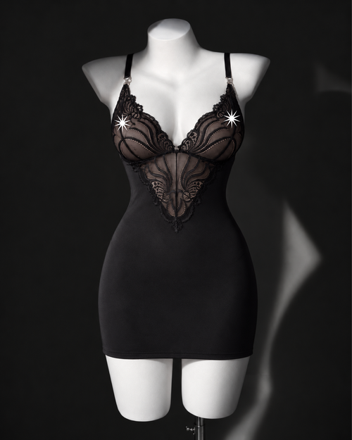 Chemise & Thong 828-CHE-1 - OBSESSIVE