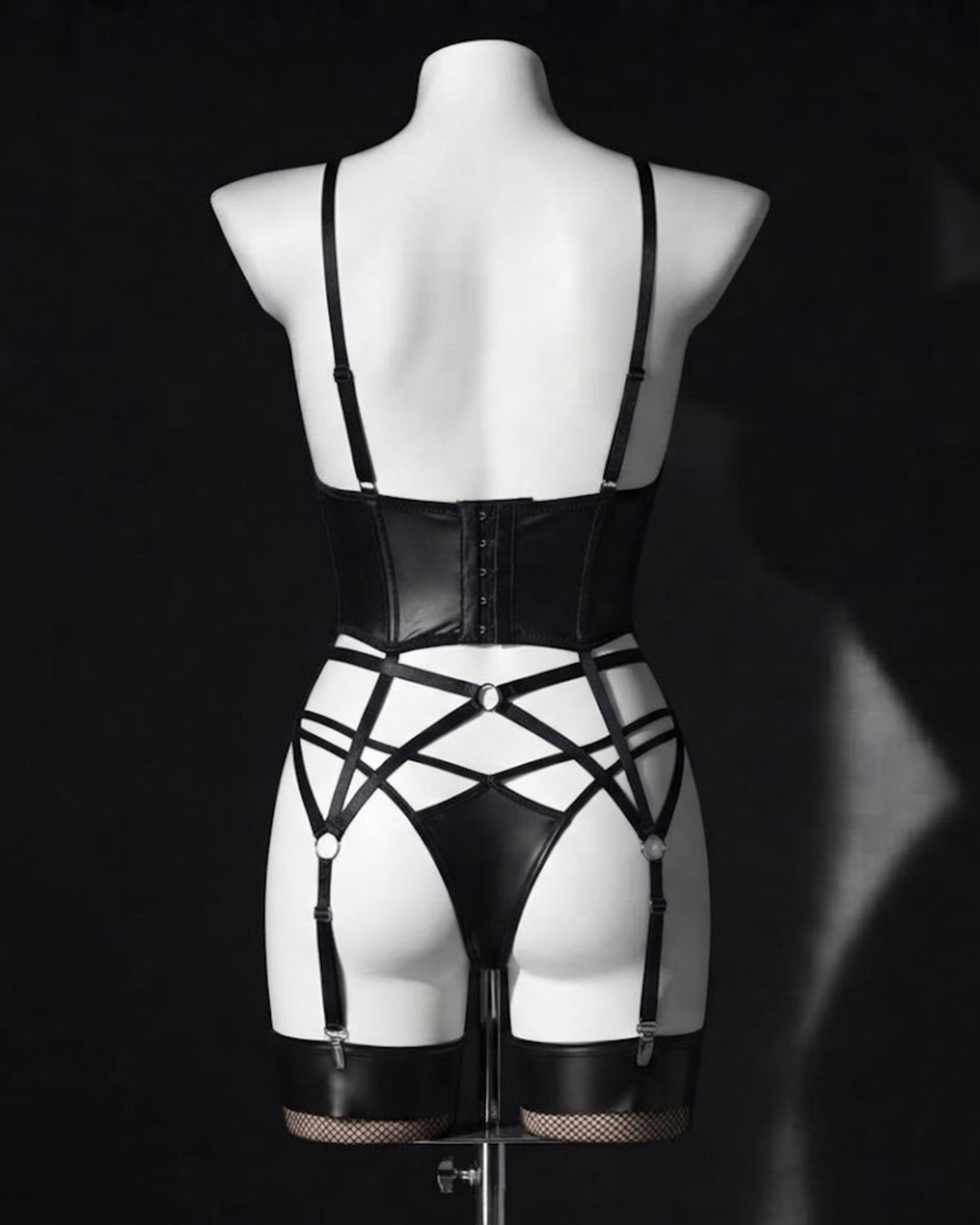 Corset Armares Preto - OBSESSIVE
