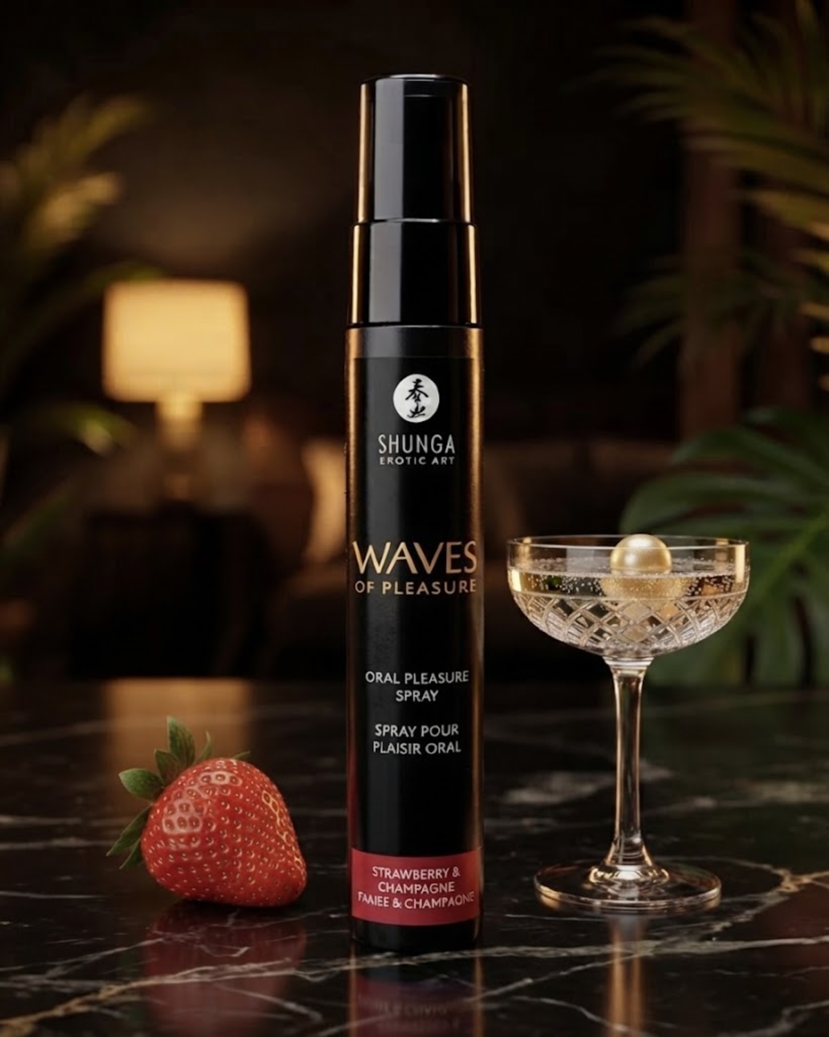 Spray Oral Morango Champagne - Shunga