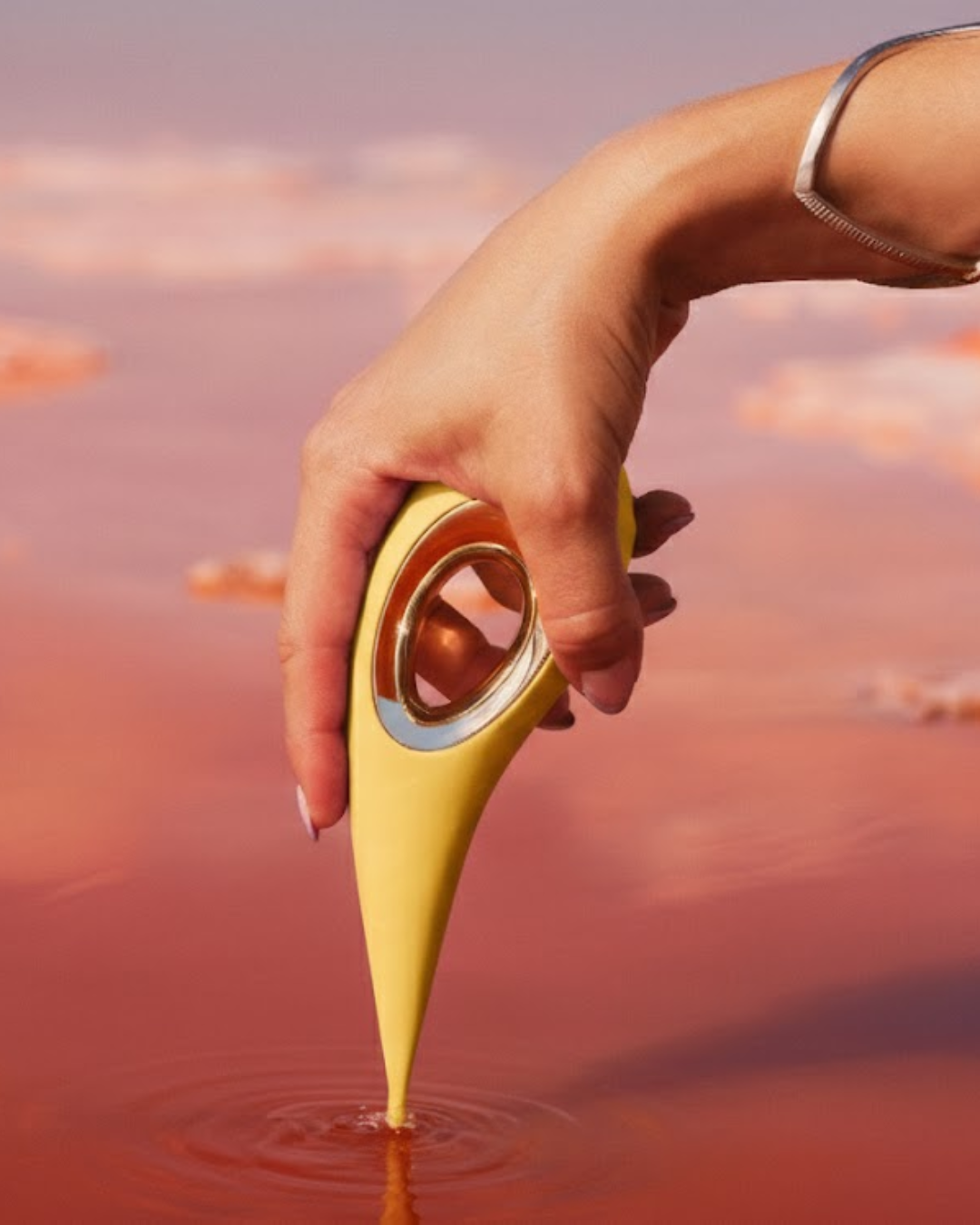 Estimulador de Clitóris Amarelo - Lelo Dot Cruise