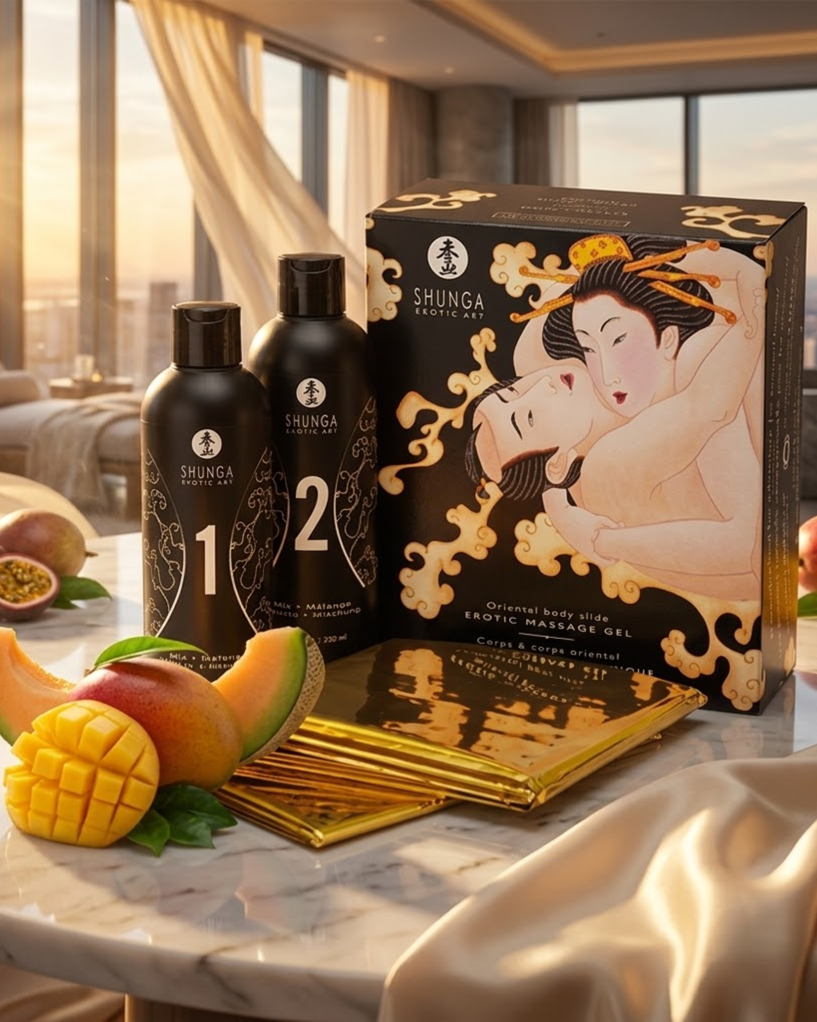 Kit Gel De Massagem Erótico - Shunga