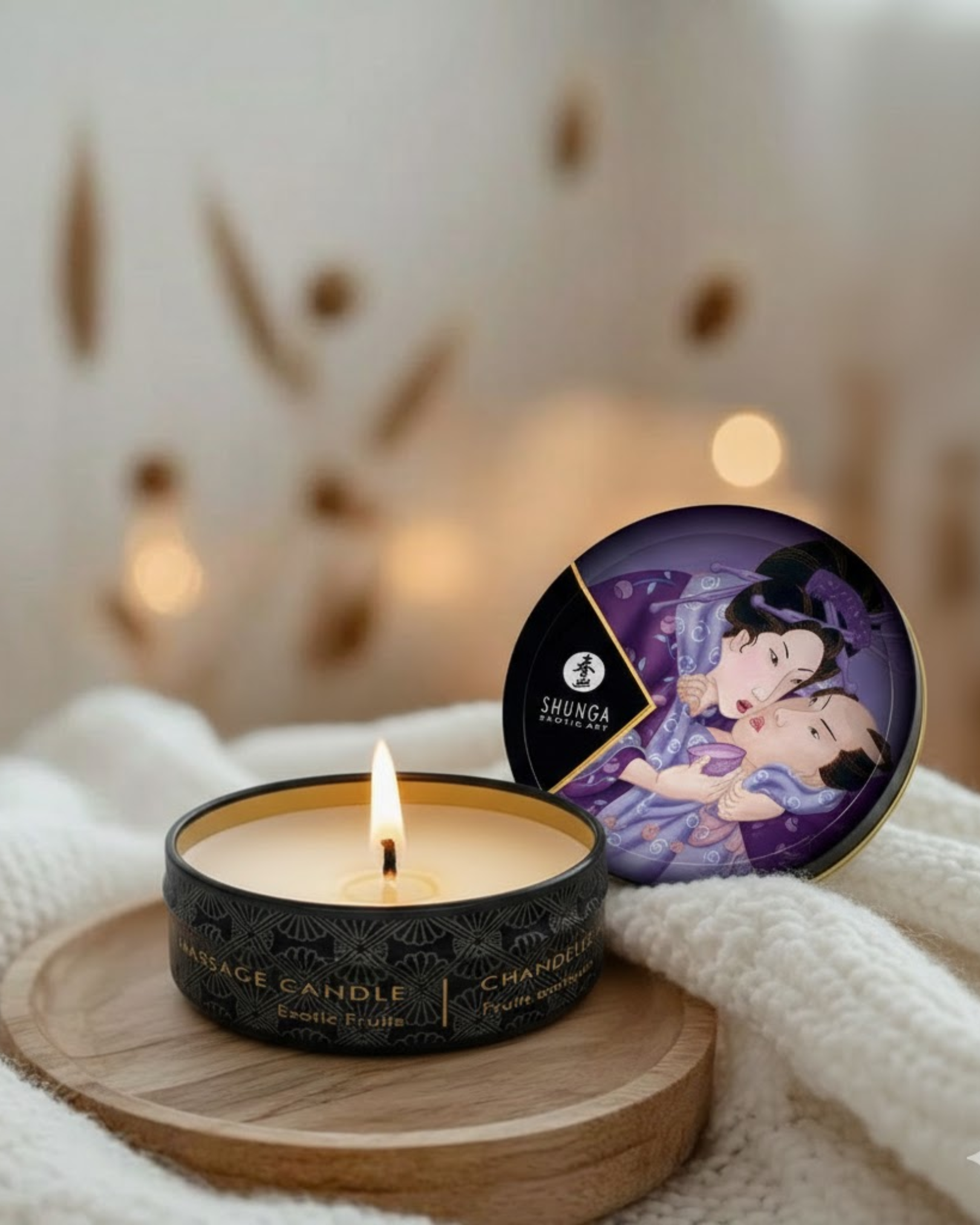 Vela de Massagem Frutas Exóticas - Shunga